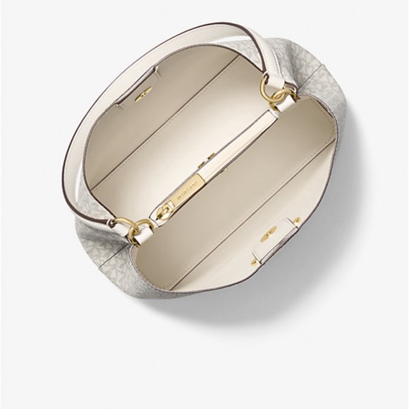 SOLD OUT ONLINE! Michael Kors MK Medium Signature Logo Shoulder Bag - Picture 3 of 3